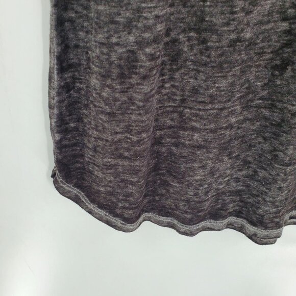 Maurices Hold On Let Me Overthink This Graphic Tee Womens Size S Burnout Black - Picture 3 of 11